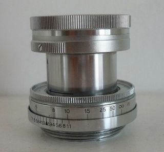 Canon Range Finder 50mm f/1.  9 Serenar Japan Leica M39 LTM Screw mount lens 4
