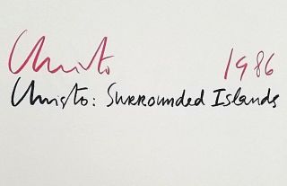 Christo - Surrounded Islands (Signed First Edition) 4