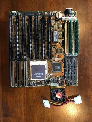 Intel 486 Motherboard & Intel I486 Dx2 Combo Ram