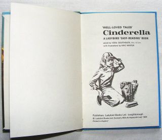 Vintage Ladybird Book - Cinderella - Well Loved Tales 606D - 24p Good/Very Good 5