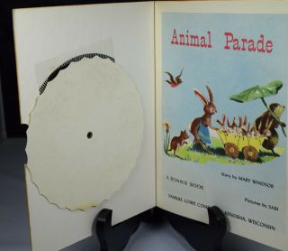 TV Animal Parade Vintage Bonnie Book 1953 3