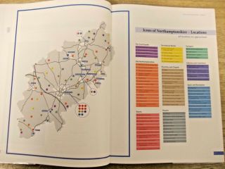 ICONS OF NORTHAMPTONSHIRE BY NORTHAMPTON COUNTY COUNCIL 2014 FIRST EDITION BK9 4