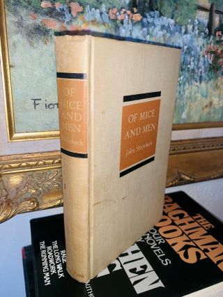 John Steinbeck OF MICE AND MEN vintage 1937 1st edition Hardcover 2