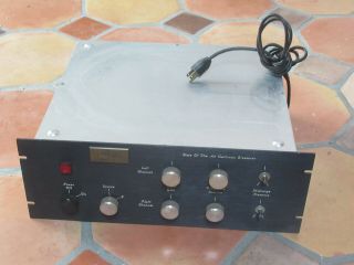 Classic Pedersen Smith Electronic Crossover.  Unit Is Model 10 Ampex Preamps