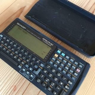 Sharp Pocket Computer Pc G850v Function Calculator Examined Japan