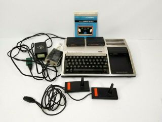 Texas Instruments Ti - 99/4a Computer With Controllers And Games