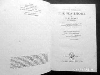 The Naturalist: THE SEA SHORE.  by C.  M.  Yonge.  Pub.  1959. 5