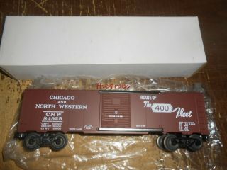 Vintage Kmt Kris Model Trains Chicago & North Western Rr Boxcar 0 Gauge