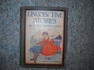 1924 " Lincoln Time Stories " Children 
