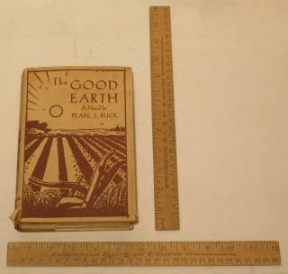 The GOOD EARTH - PEARL S BUCK - 1931 Second Edition - METHUEN & CO LTD - hb w/dj 2