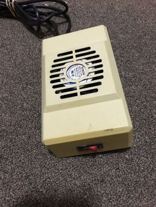 Vintage Apple Ii Plus Iie Kensington System Saver Cooling Fan.