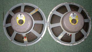 Two Jbl D130f 15 " Speakers Reconed As D140f K140