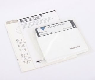 Vintage Microsoft Mouse (Bus) & Microsoft Windows Version 3.  0 Bundle 4