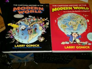 The Cartoon History Of The Modern World Part 1 & 2 Larry Gonick