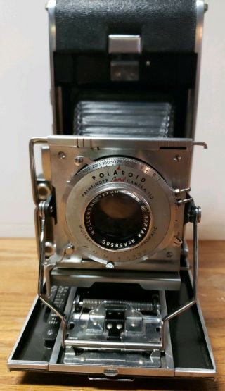 Polaroid Pathfinder Land Camera 110 W/rodenstock Ysarex F/4.  7 127mm Lens