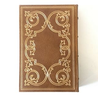 Daniel Defoe ROBINSON CRUSOE Franklin Library 100 Greatest Books Leather 4