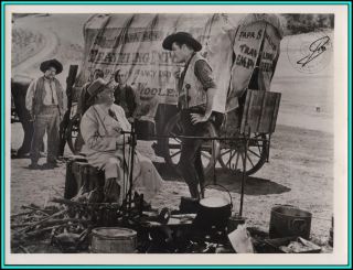 Errol Flynn & S.  Z.  Sakall In " San Antonio " - Vintage Photograph - 1945
