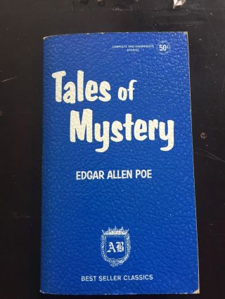 Tales Of Mystery Edgar Allen Poe Vintage 1960 