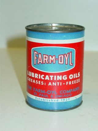 Vintage Farm - Oyl Lubricating Oils Coin Bank,  Savings Bank,  Metal Bank