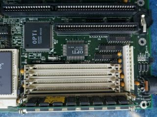 486 Motherboard,  486DX2 - 50 CPU,  8MB memory | VLB Vesa Local Bus ISA Vintage MB 3