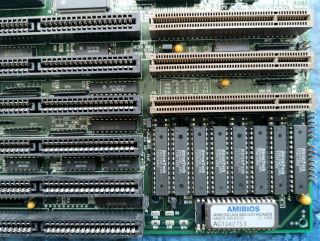 486 Motherboard,  486DX2 - 50 CPU,  8MB memory | VLB Vesa Local Bus ISA Vintage MB 5
