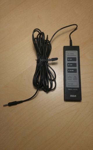 Vintage Wired Rca Vcr Remote Control Long 20 Feet Cord