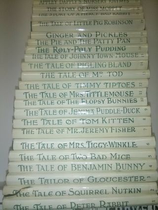 23 Volumes.  Cecily Parsley’s Nursery Rhymes By Beatrix Potter.
