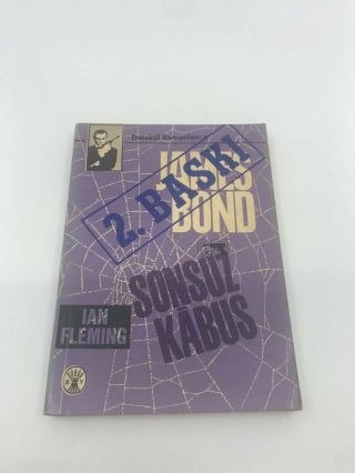 James Bond Diamonds Are Forever - 1960s 60s - Foreign Detective Novel 8 - G