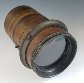 Antique Voigtlander & Sohn Braunschweig Style Camera Lens