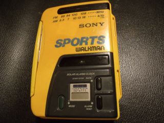 Vintage Sony Sports Walkman Wm - Af - 58 Personal Cassette Player,  Radio