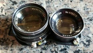 Mamiya C220 Medium Format TLR Film Camera w/ Sekor 80mm 2.  8 3
