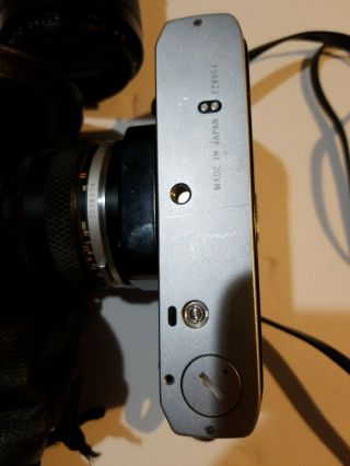 Vintage Olympus OM - 10 35mm SLR Film Camera with Zuiko 50mm f/1.  8 Lens 4