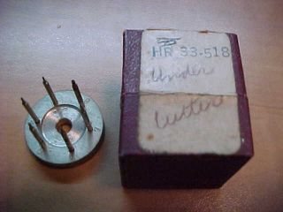 Vintage Watchmakers Screw Under Cutter,  Made In Germany
