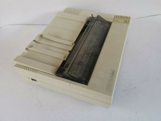Vintage 1987 Epson LX - 800 dot matrix printer IBM PC computer,  ink ribbon 5