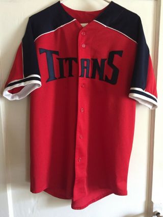 Tennessee Titans Vintage Majestic Jersey Large Never Worn