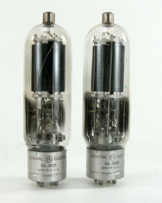 General Electric Ge Gl - 805 Vacuum Tubes Transmitting Nos