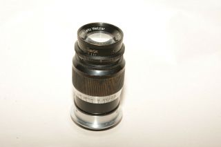 Leica Elmar 90mm,  F4 Prime Lens Leica Ltm Screw Mount
