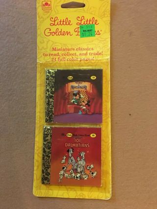 Nip Little Little Golden Books 55 & 56 The Prince &the Pauper/101 Dalmatians