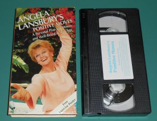 Vintage Angela Lansbury Positive Moves Fitness Video Vhs Murder She Wrote Lady