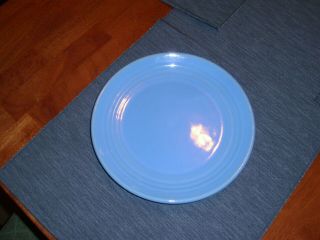 Vintage Bauer Pottery Ringware Delft Blue Luncheon Plate