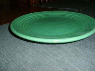 Vintage Bauer Pottery Ringware Jade Green Luncheon Plate 4