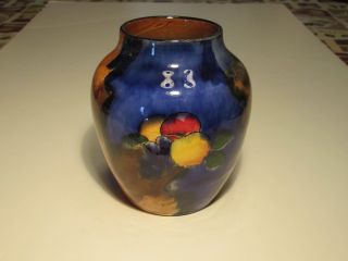 Vtg Autumn H&k Tunstall England Pottery Vase