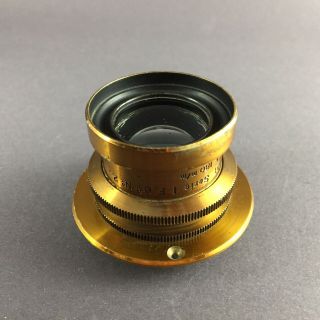E.  SUTER Basel ANASTIGMAT Serie I 180mm F6.  8 No2 38309 Brass Lens 3