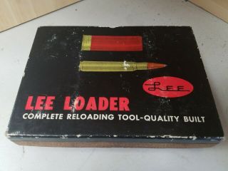 Vintage Lee Classic Shotshell Shotgun Loader 12 Ga Hand Reloading Gauge 1964 Set