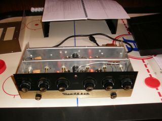 Heathkit SP - 2 Stereo Tube Preamplifier Restored 8