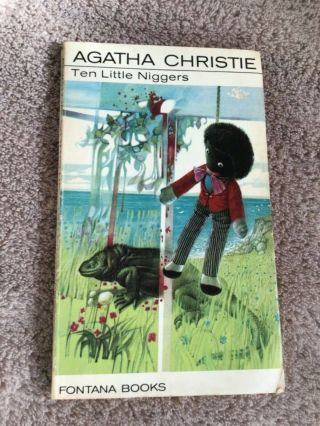 Agatha Christie Ten Little Niggers By Fontana Books 1970