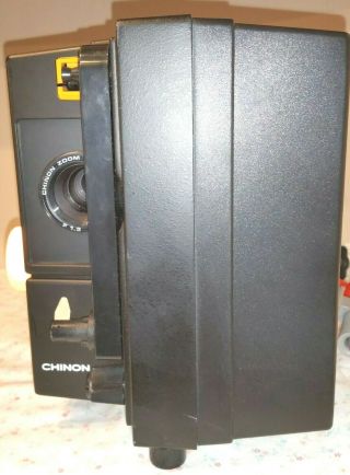 LOOKING Chinon Sound 7000 8mm Projector MADE IN JAPAN BASIC FUNCTION 8