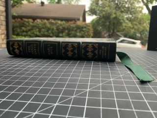 The Good Earth,  Pearl S Buck,  Franklin Library Fine Binding 1977 GREEN Leather 6