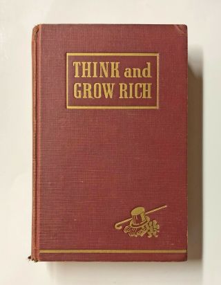 Napoleon Hill Think And Grow Rich Ralston Society 1937 Third Printing