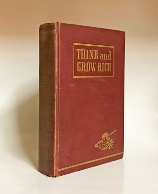 Napoleon Hill THINK AND GROW RICH Ralston Society 1937 THIRD PRINTING 2
